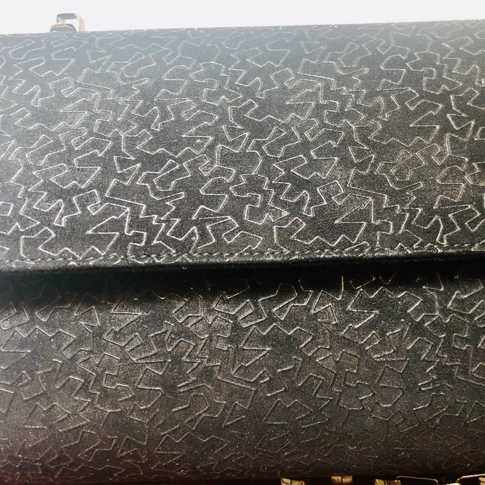 Vintage Salvatore Ferragamo black evening purse